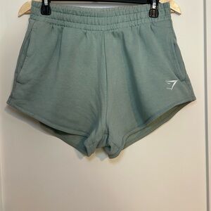Gymshark Sage Green Athletic Shorts